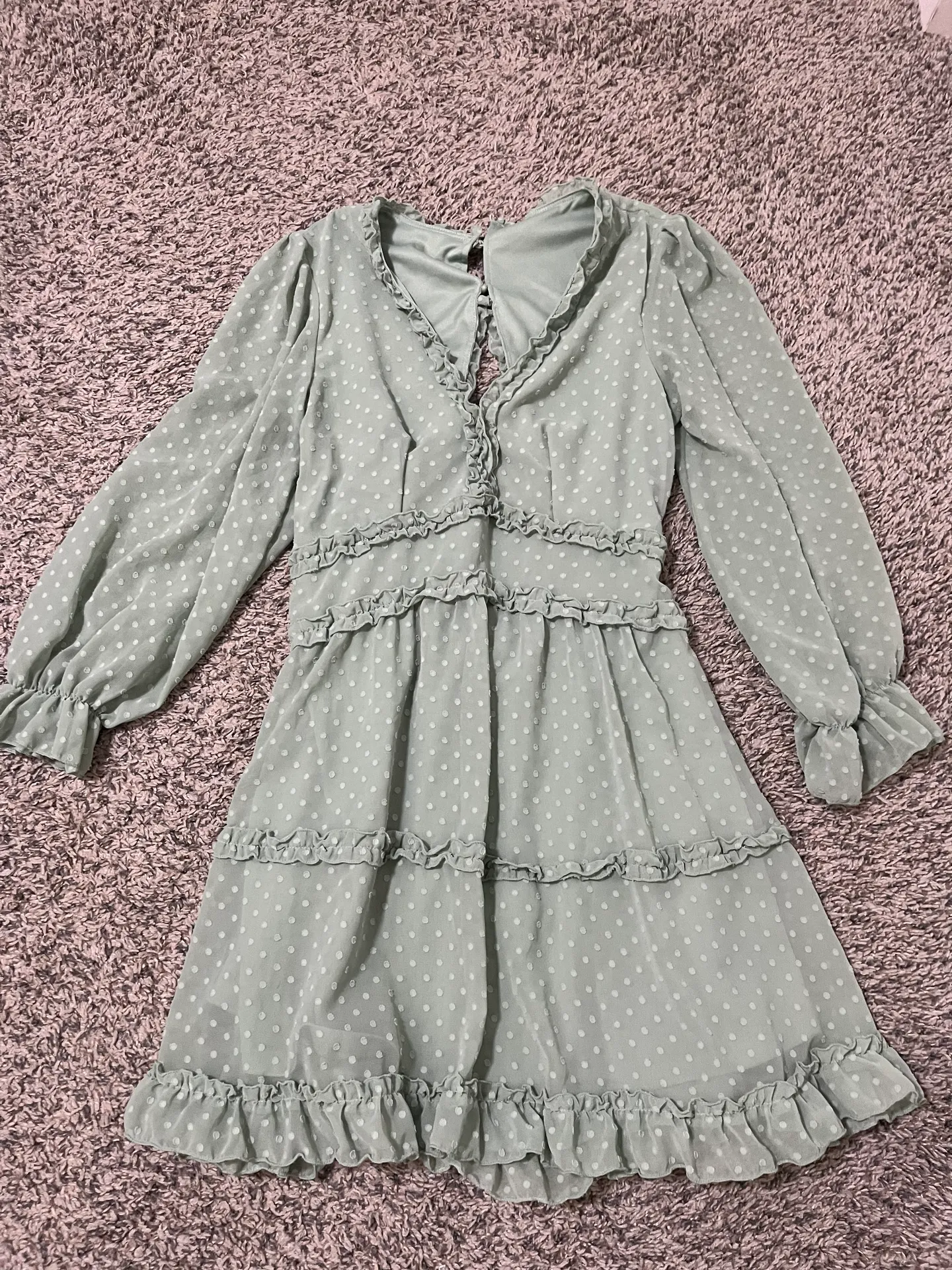 Green Dress Size M - Image 2