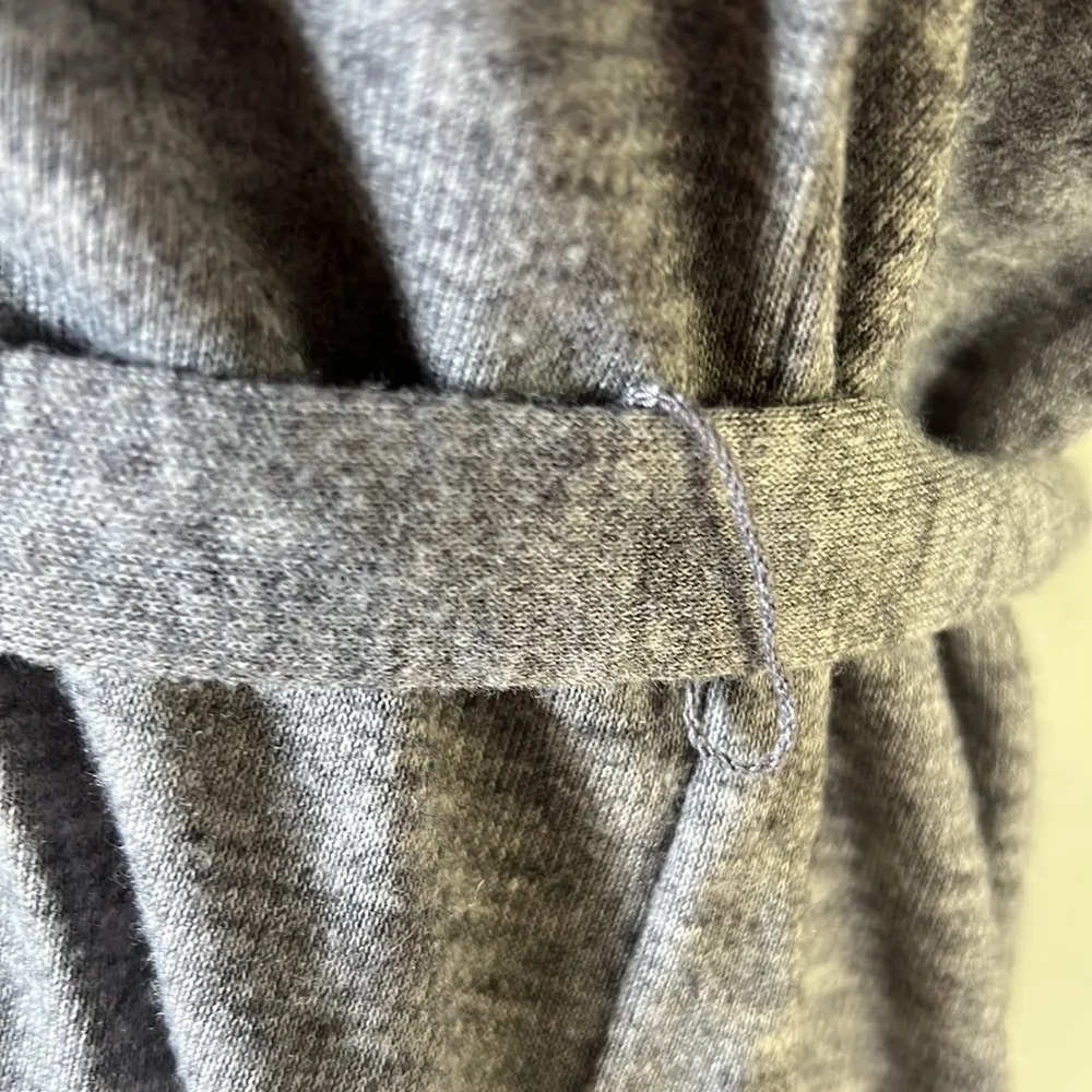 Vintage Schrader Sport Midi Knit Dress Gray Size 6 - Image 5