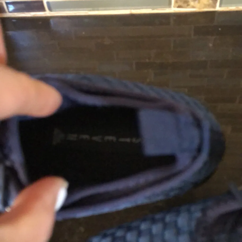 Steven by Steve Madden royal blue Base woven wedges women’s size 7‎ nwot - Image 10