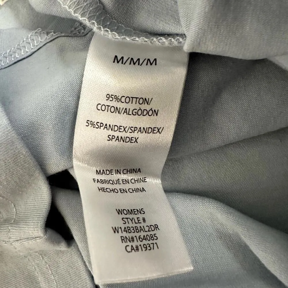 Ballet Academy Organic Cotton Graphic Baby Tee Medium BLUE CONEY ISLAND PICNIC - Image 8