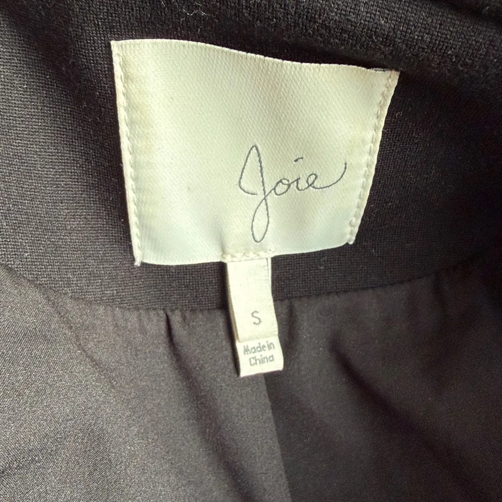 Joie Black Moto Jacket small - Image 6