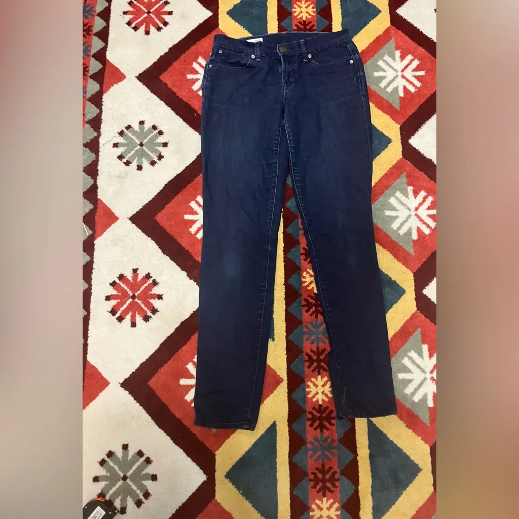 Gap 1969 Women’s Dark Blue Denim Jeans size 25/0 - Image 7