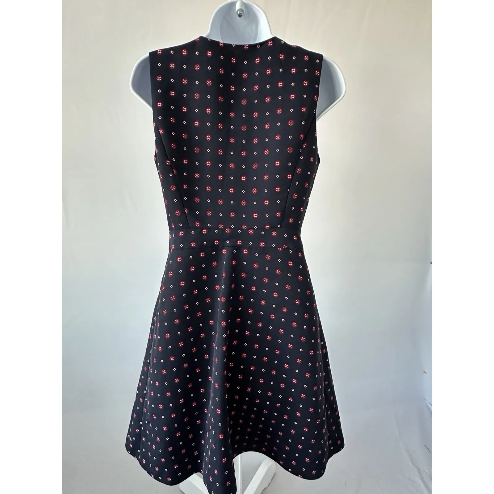 Tommy Hilfiger Dress Sz 4 Navy Red White Full Zip Business Career (B50) - Image 3