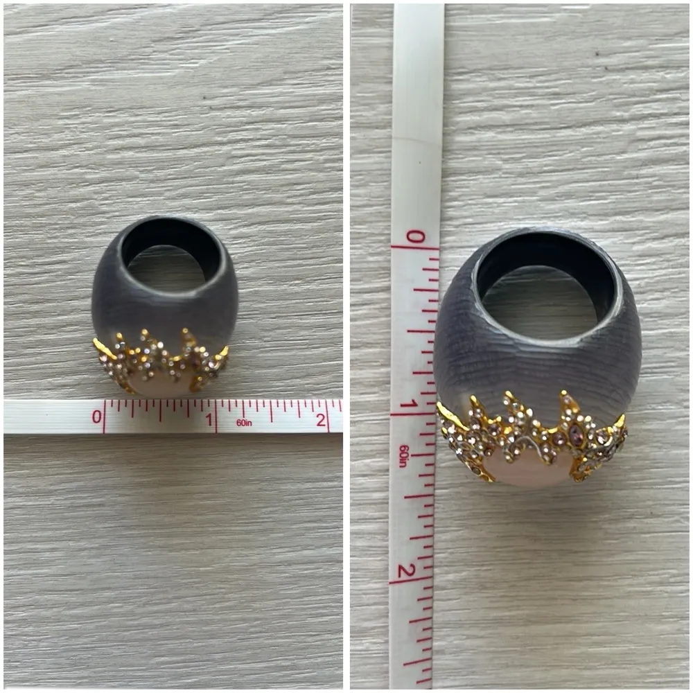 Alexis Bittar SET  Lucite Lilac 2 piece set - Image 14