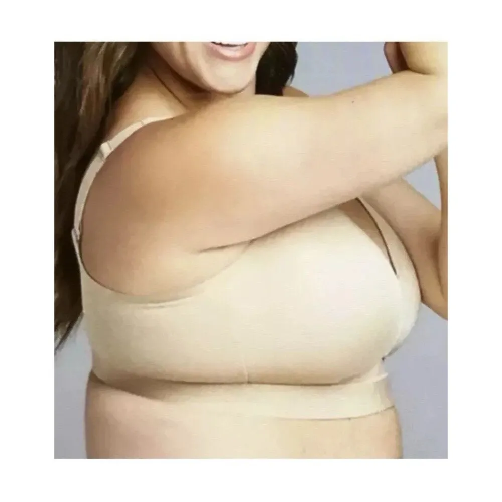 NWT Cacique Comfort Bliss Lightly Lined Beige Bra 46DD Lane Bryant - Image 4