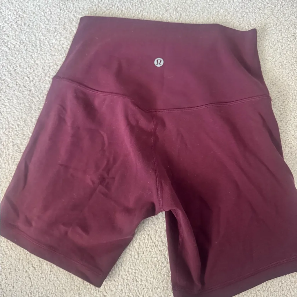 Women's Burgundy Shorts lululemon - Image 2