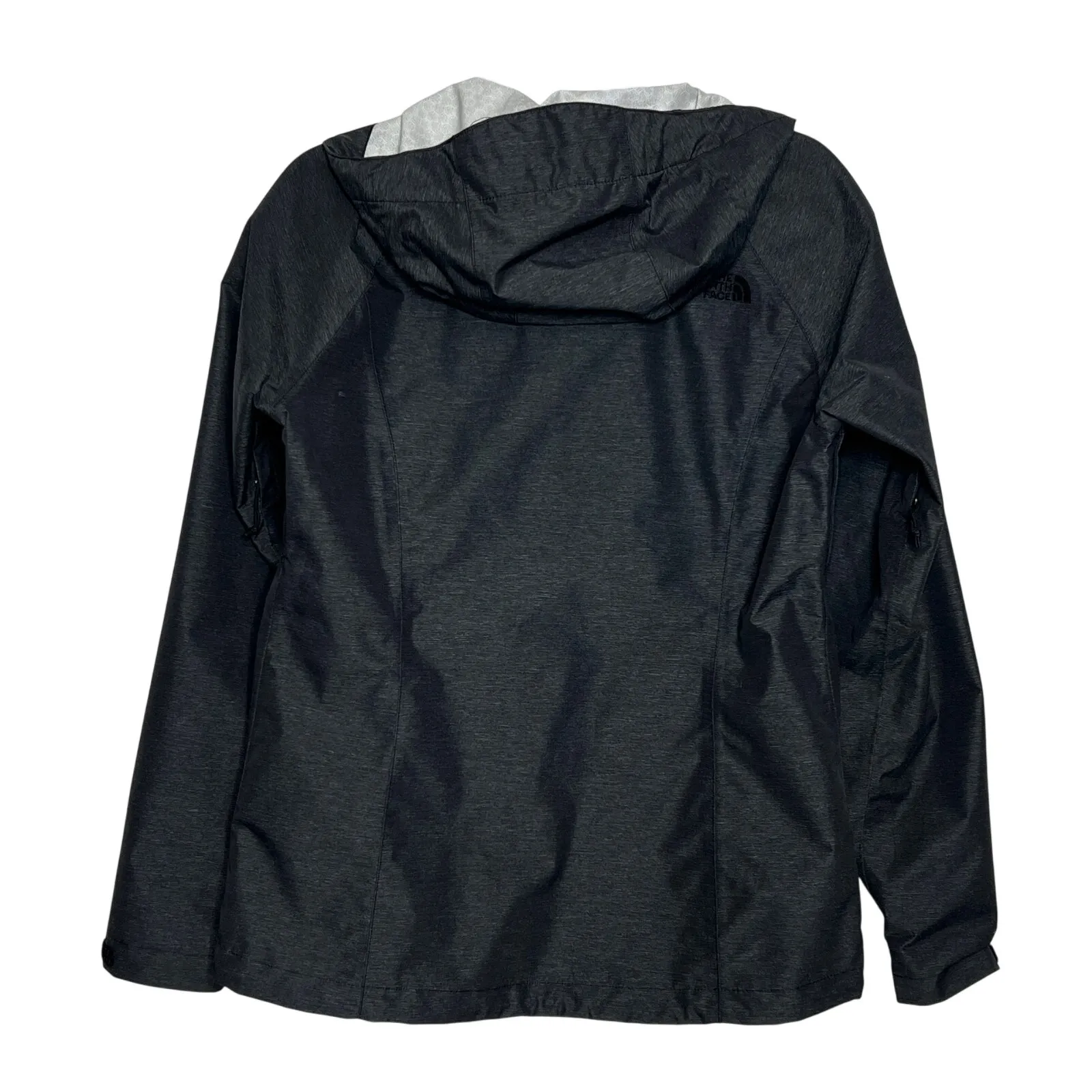 The North Face DryVent Hooded Rain Jacket Small Heathered Gray - Image 2