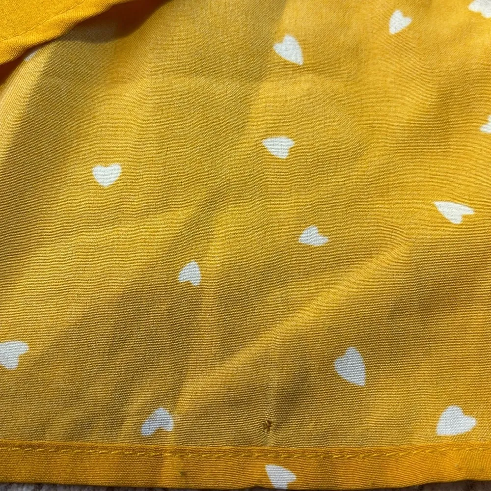 Heart print blouse in size L - Image 5