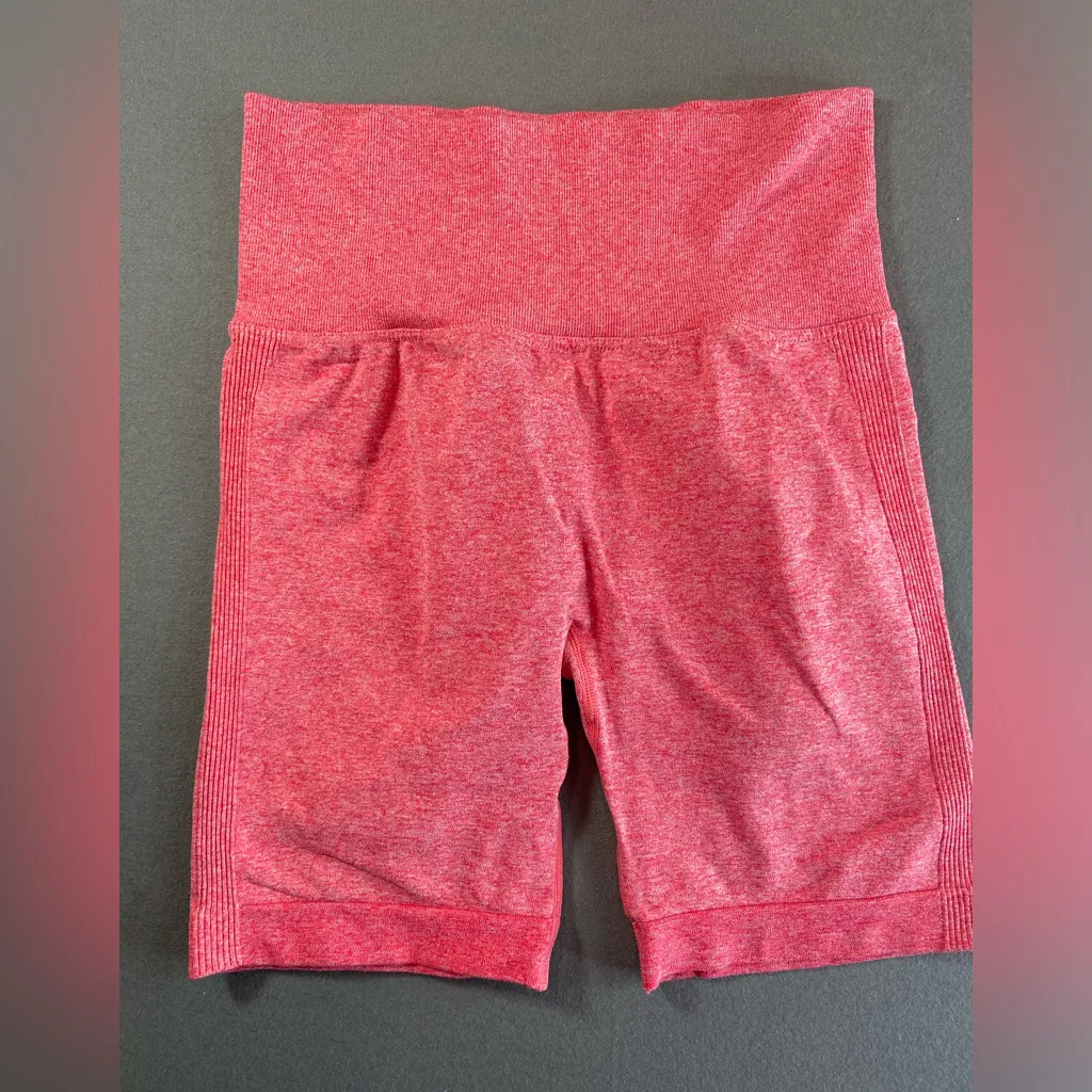 Gym Shorts Scrunch Butt Size Medium‎ Orange - Image 2