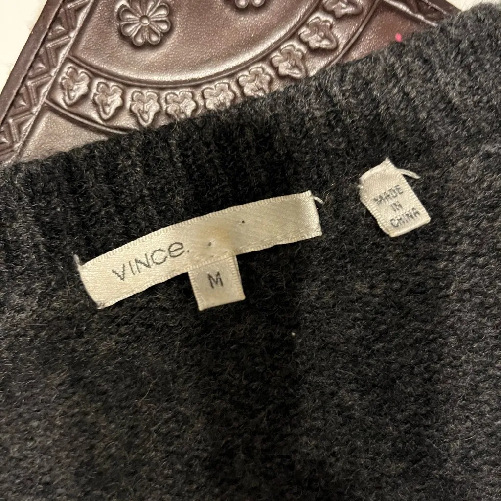 Vince Cropped Cashmere Sweater - Image 7