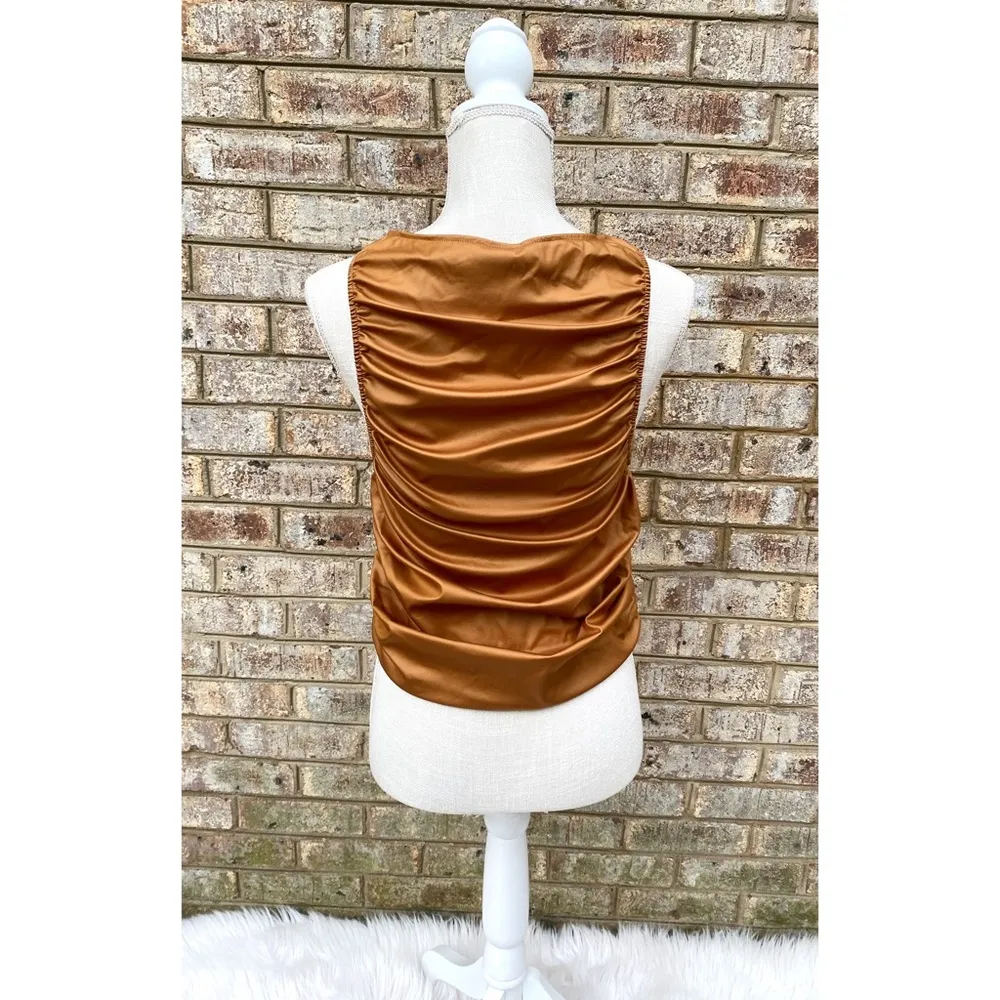 NWT Free People Ride Along Ruched Crop Tank - Image 7