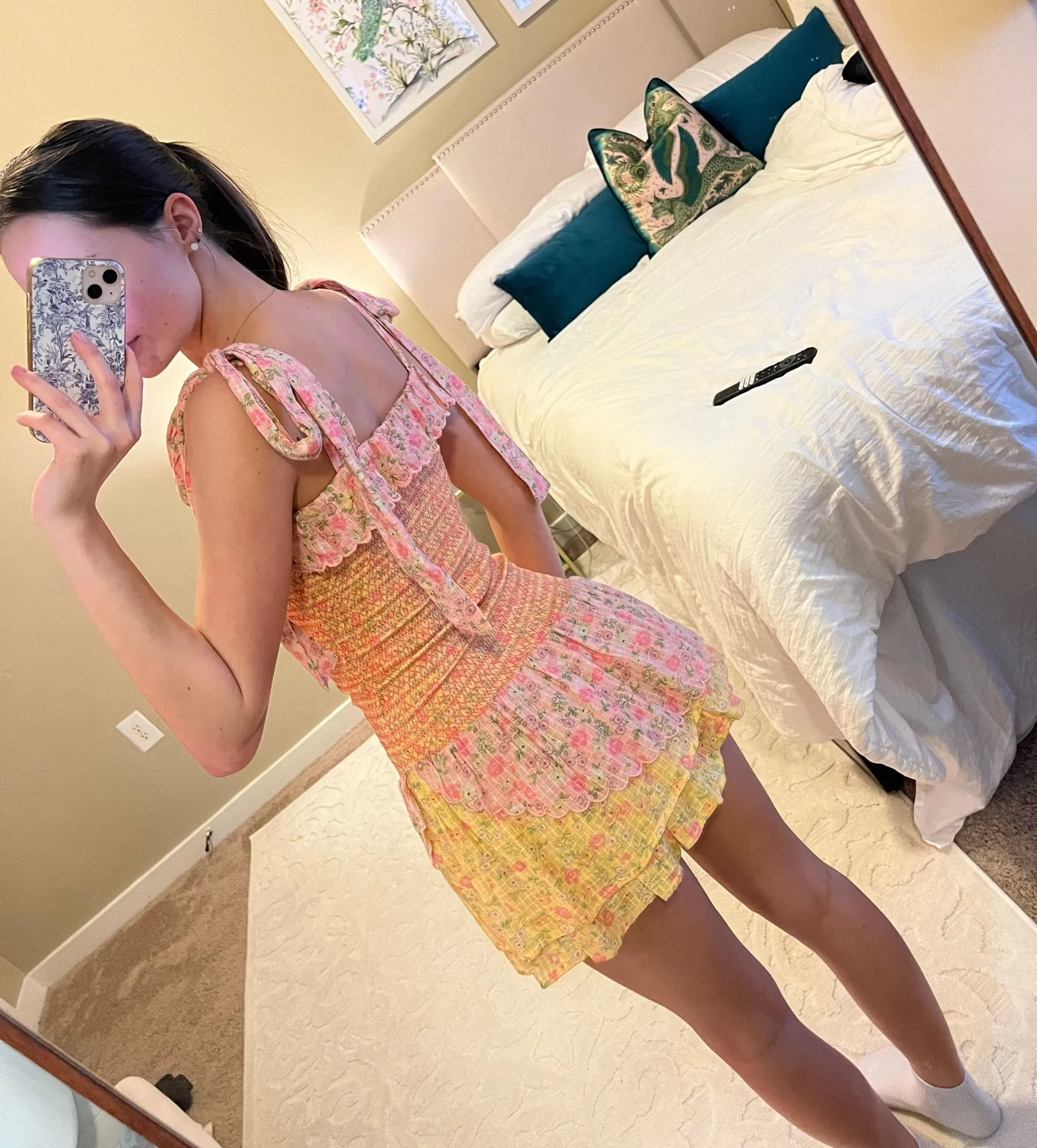 Loveshackfancy Aya Mini Dress - Image 2