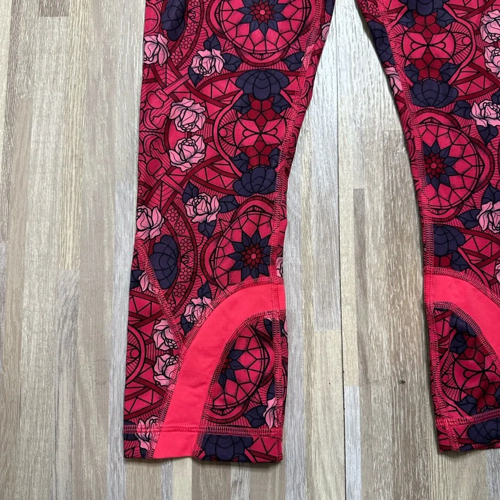 Lululemon Run: Inspire Crop Full-On Luxtreme Prisma Multi Guava Lava/Boom Juice - Image 2