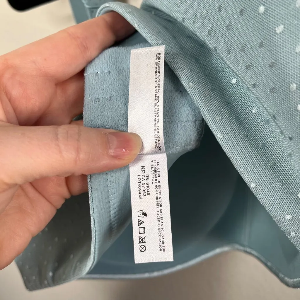 Wacoal Womens Back Appeal Wire Free Bra 40DD Stone Blue 856303 - Image 6