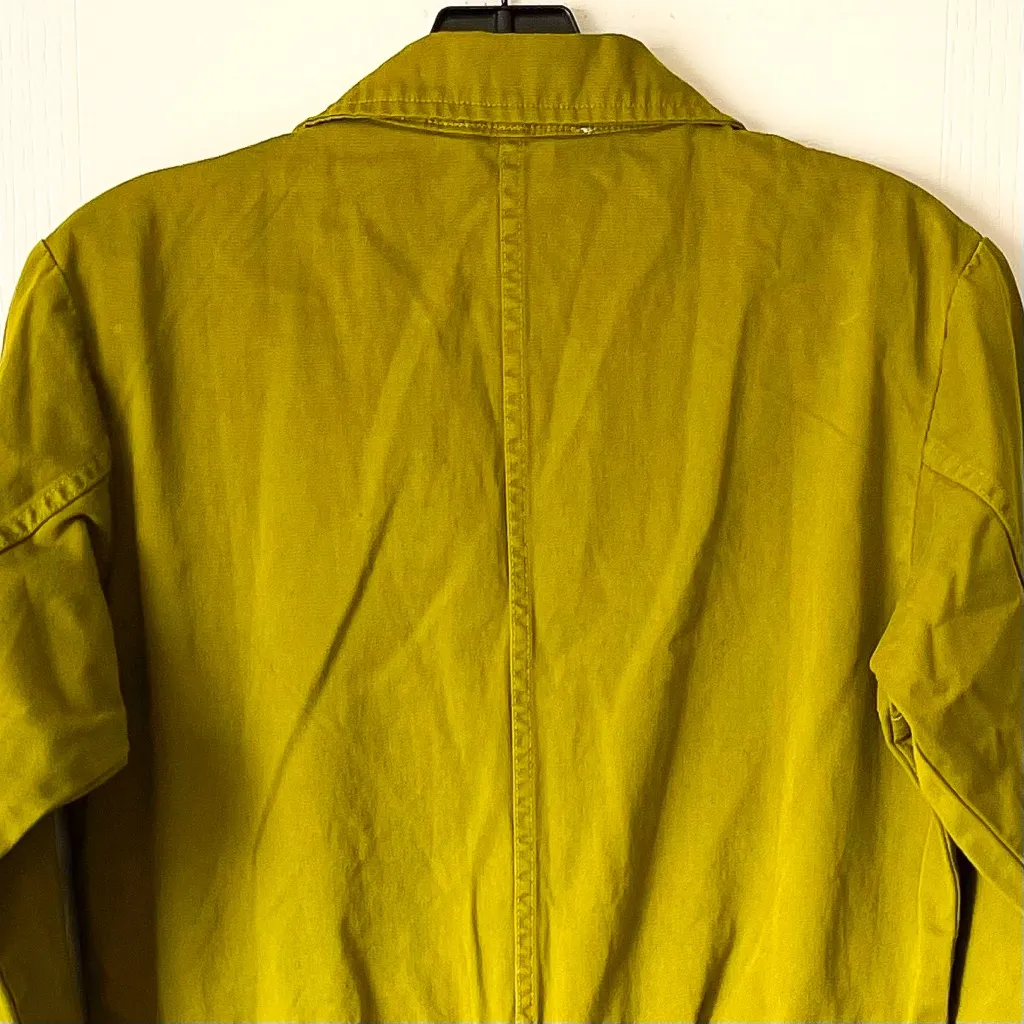 Big Bud Press Everyday Utility Jumpsuit Cotton Olive Green Small EUC - Image 9