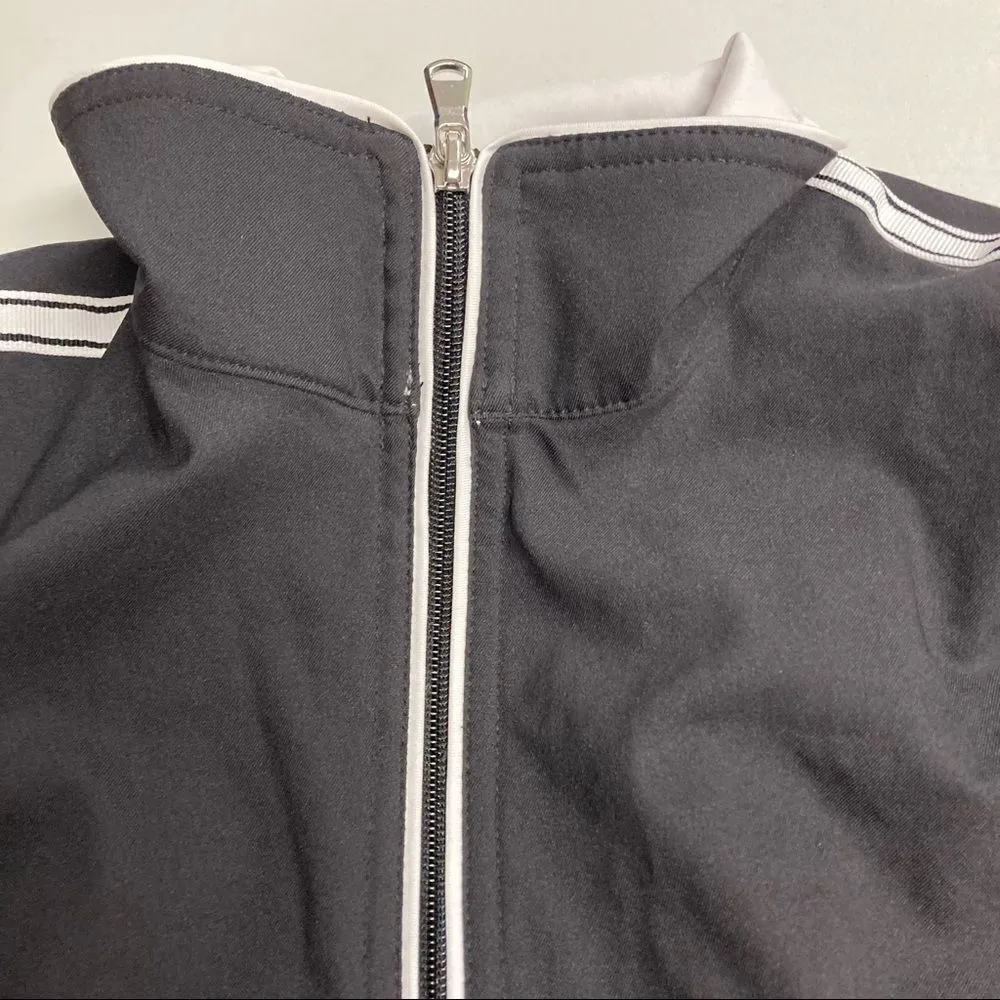 SB ACTIVE, Jogging Suit, Black & White, Jacket Size Medium, Pants Size Small - Image 6