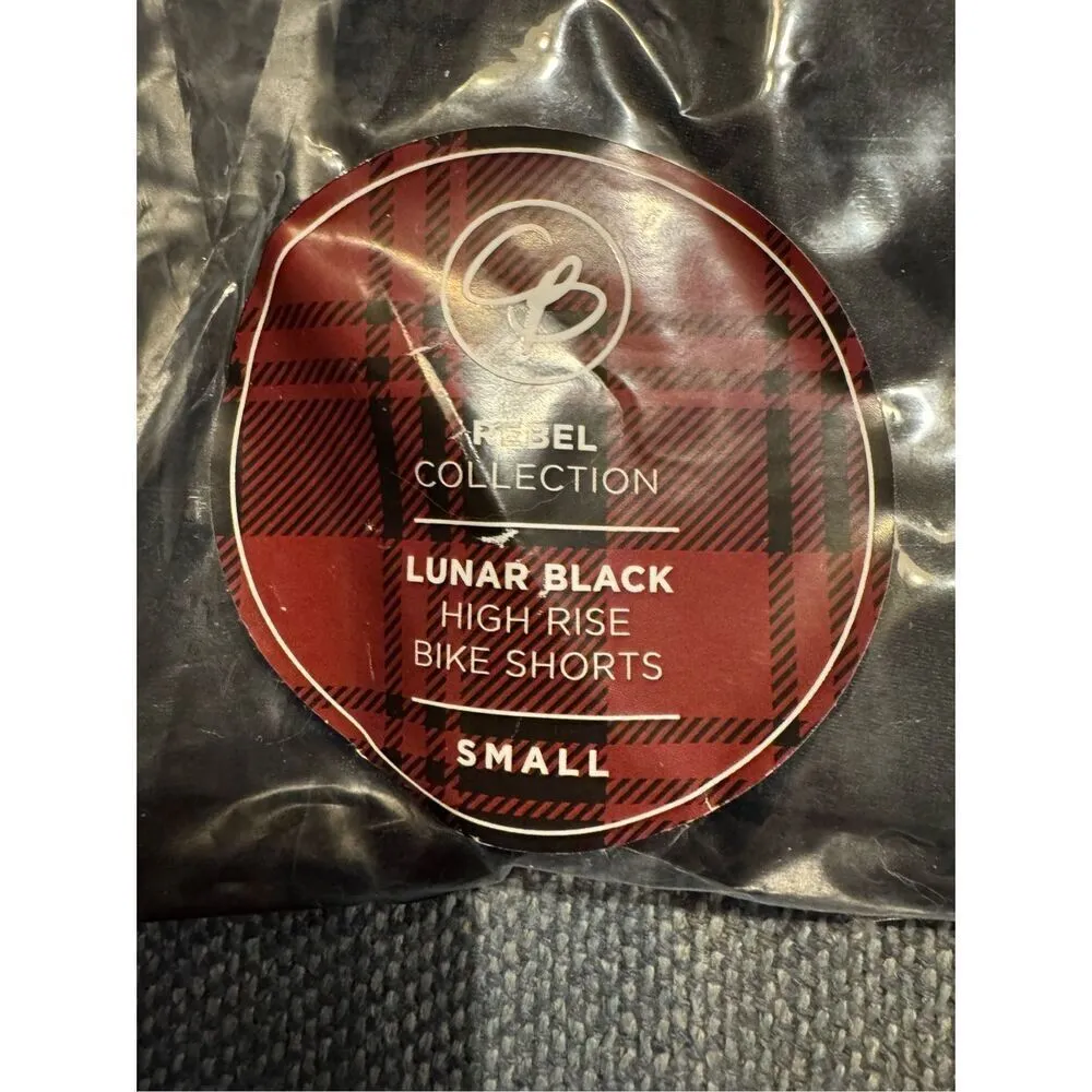 Celestial Bodiez NWT OG High Rise Bike Short in ‘Lunar Black’ Size Small Black - Image 3