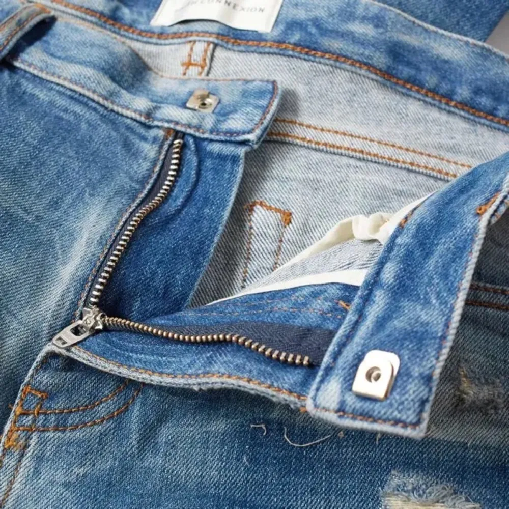 FAITH CONNEXION DESTROYED SLIM JEAN INDIGO 26 NEW - Image 6