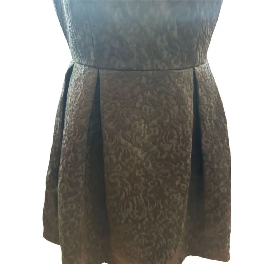 Forever 21 Women's Black Lace Skater Dress Sleeveless Size S - Image 2