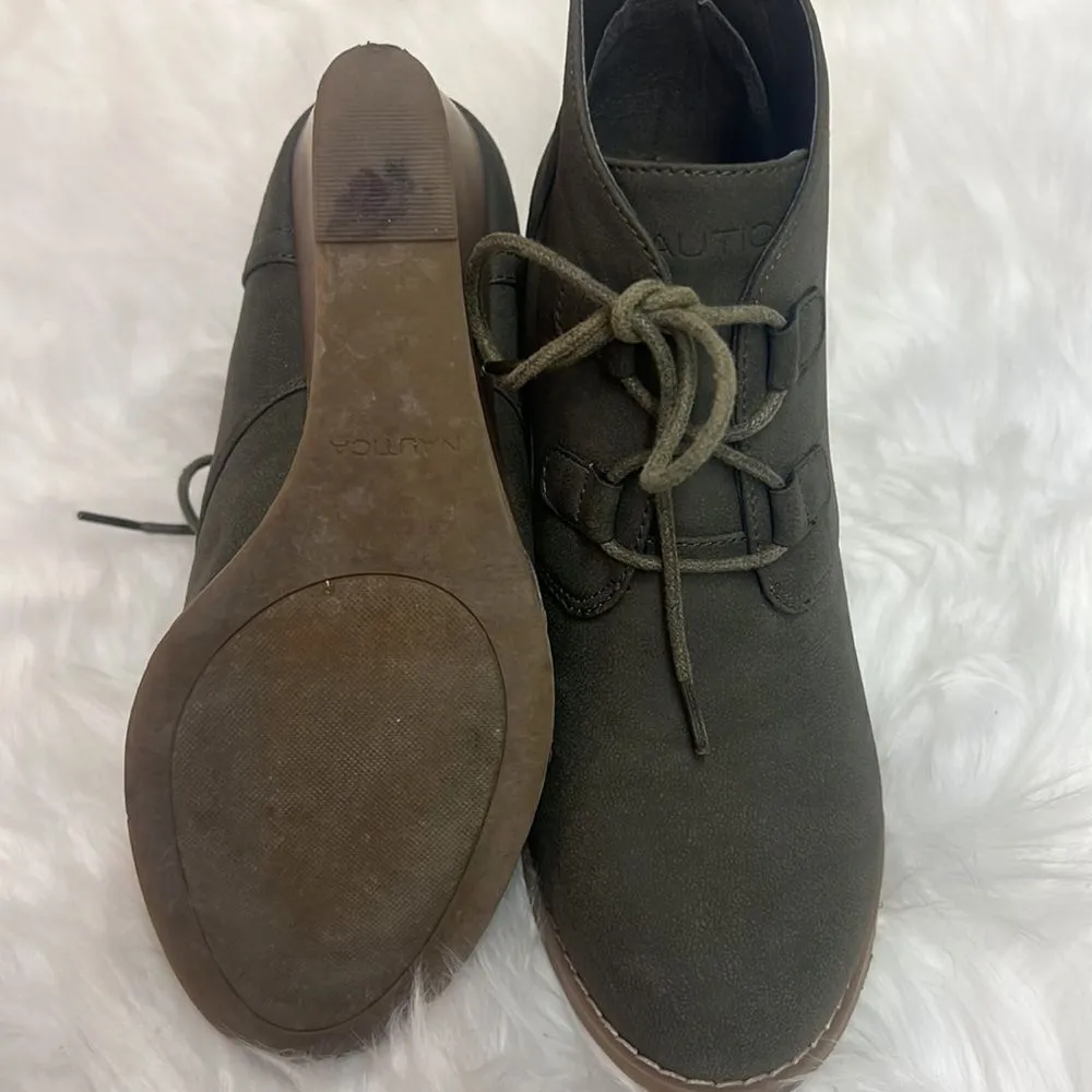 Nautica  wedge booties D20 - Image 10