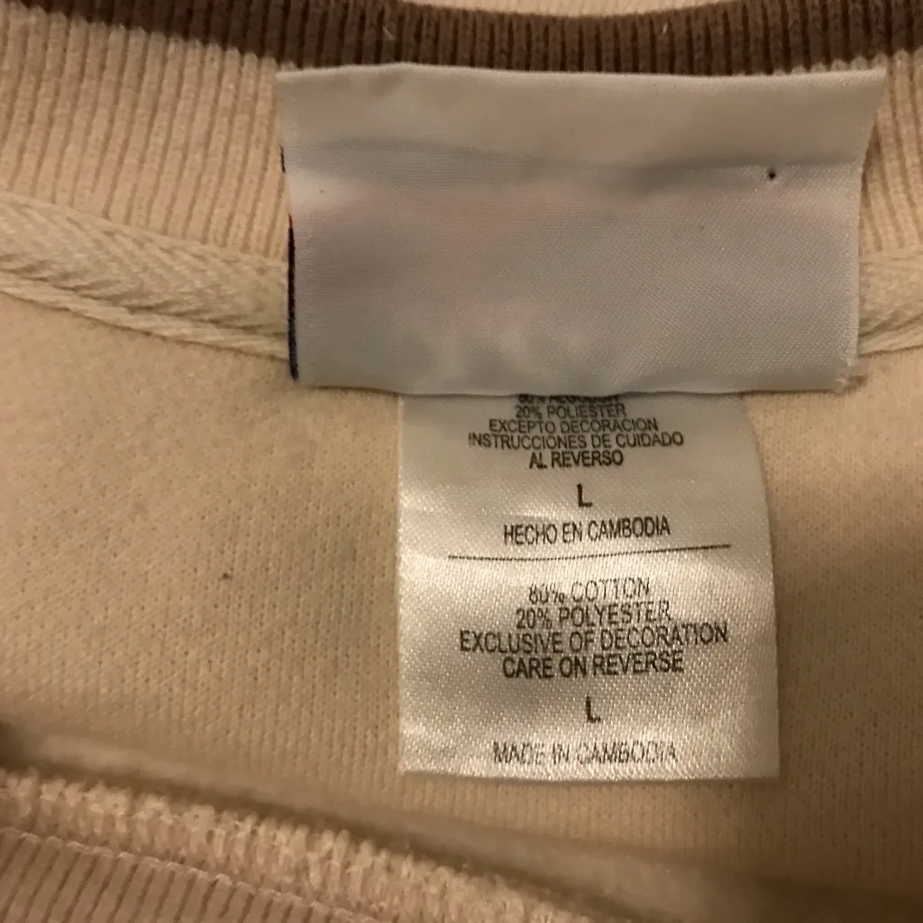 Vintage boat sweatshirt size L Size L - Image 15