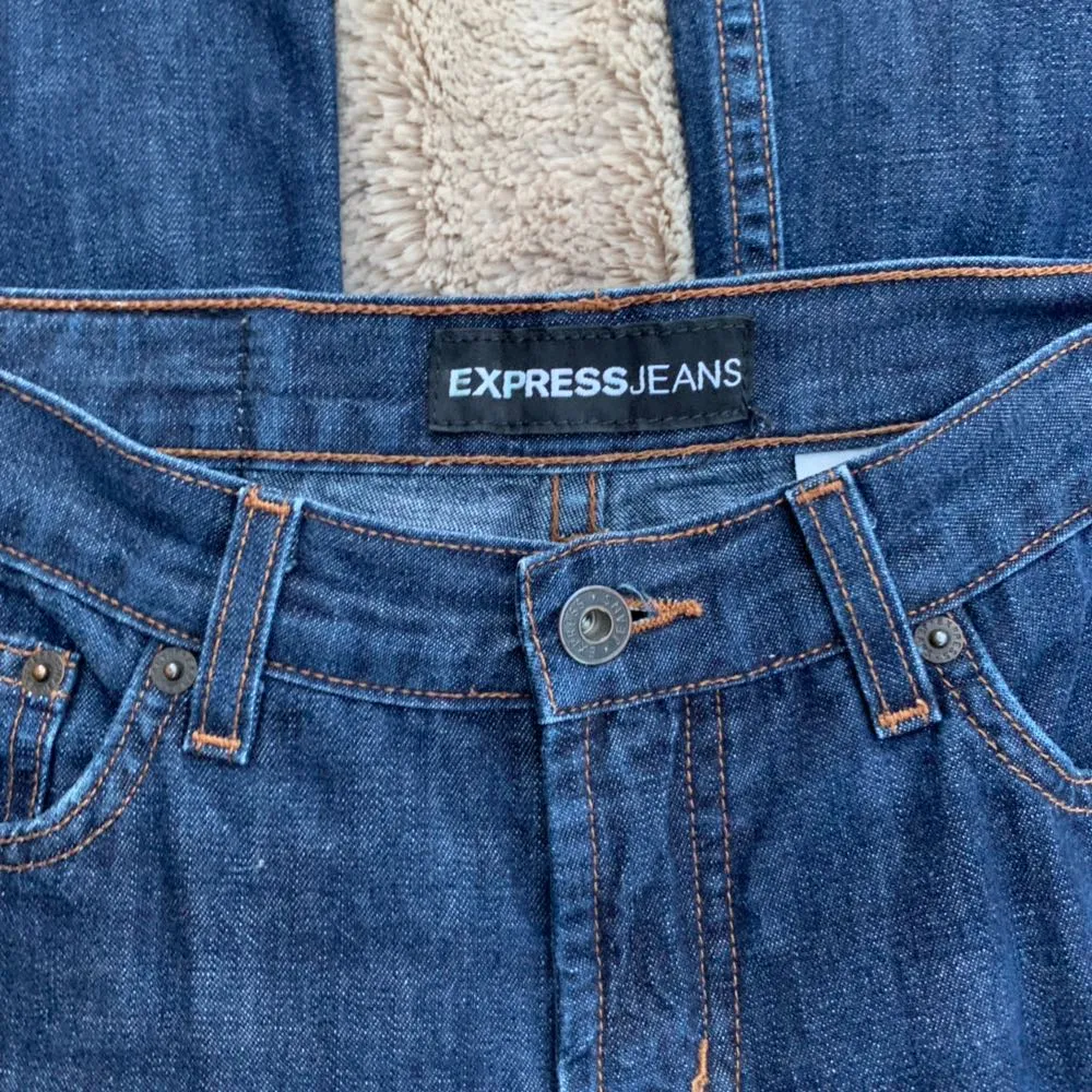EXPRESS Boho Flare Jeans - Image 2