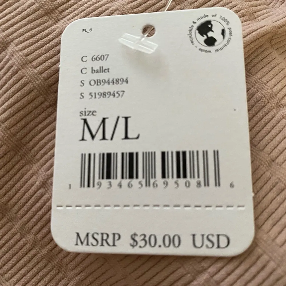 Free People Intimately Square One Seamless Cami In Ballet. NWT - Image 6