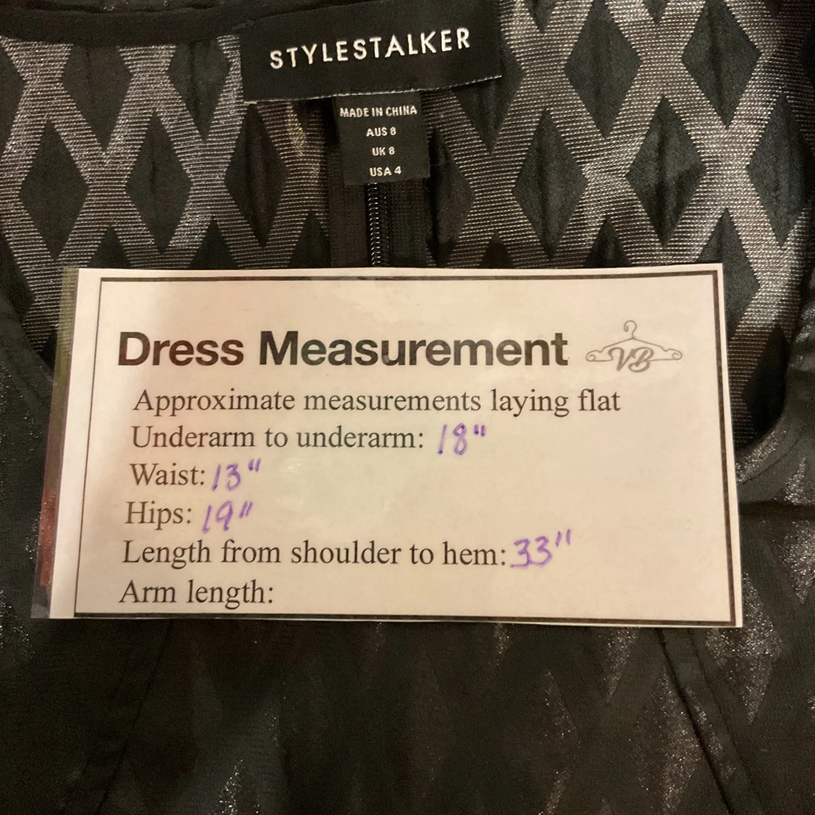 Revolve Women's Stylestalker The Rainmaker Faux Wrap Skirt Mini Dress Black Sz 4 - Image 8