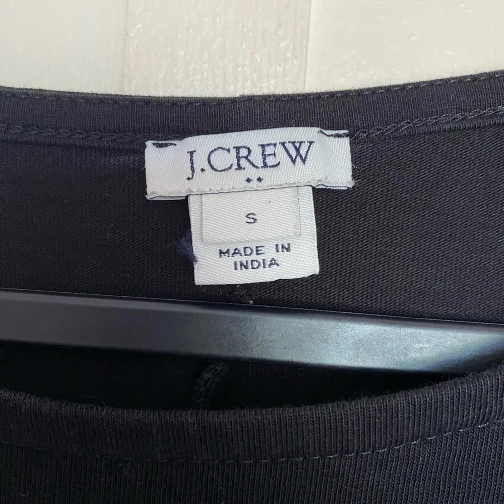 J.Crew Elegant Black Ruffle Sleeve Dress J crew - Image 3