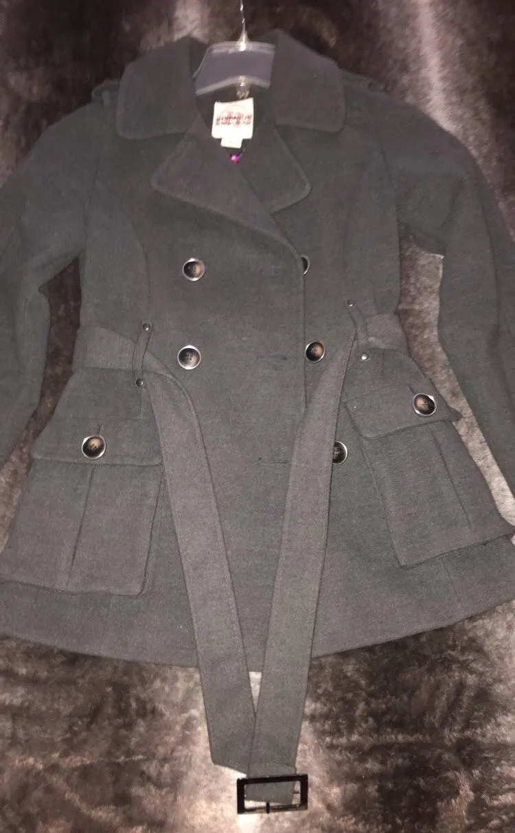 Hydraulic Grey Peacoat - Image 2