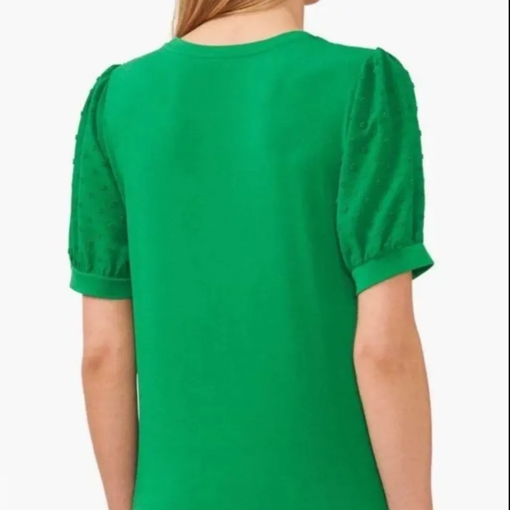 CeCe Women’s Short Puffed Sleeve - Image 2