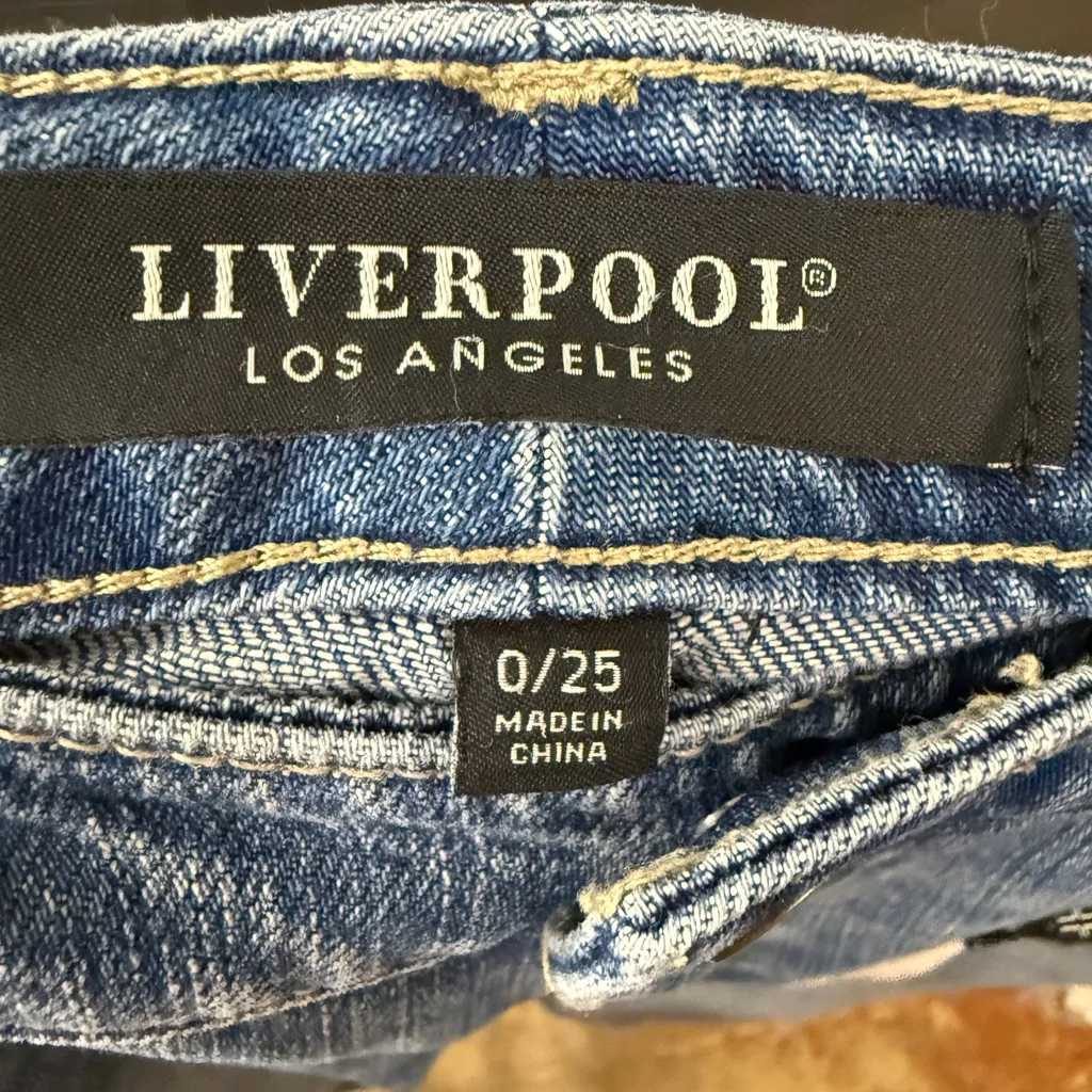 Liverpool Barrel Ankle Jeans sz 0/25 nwt - Image 7
