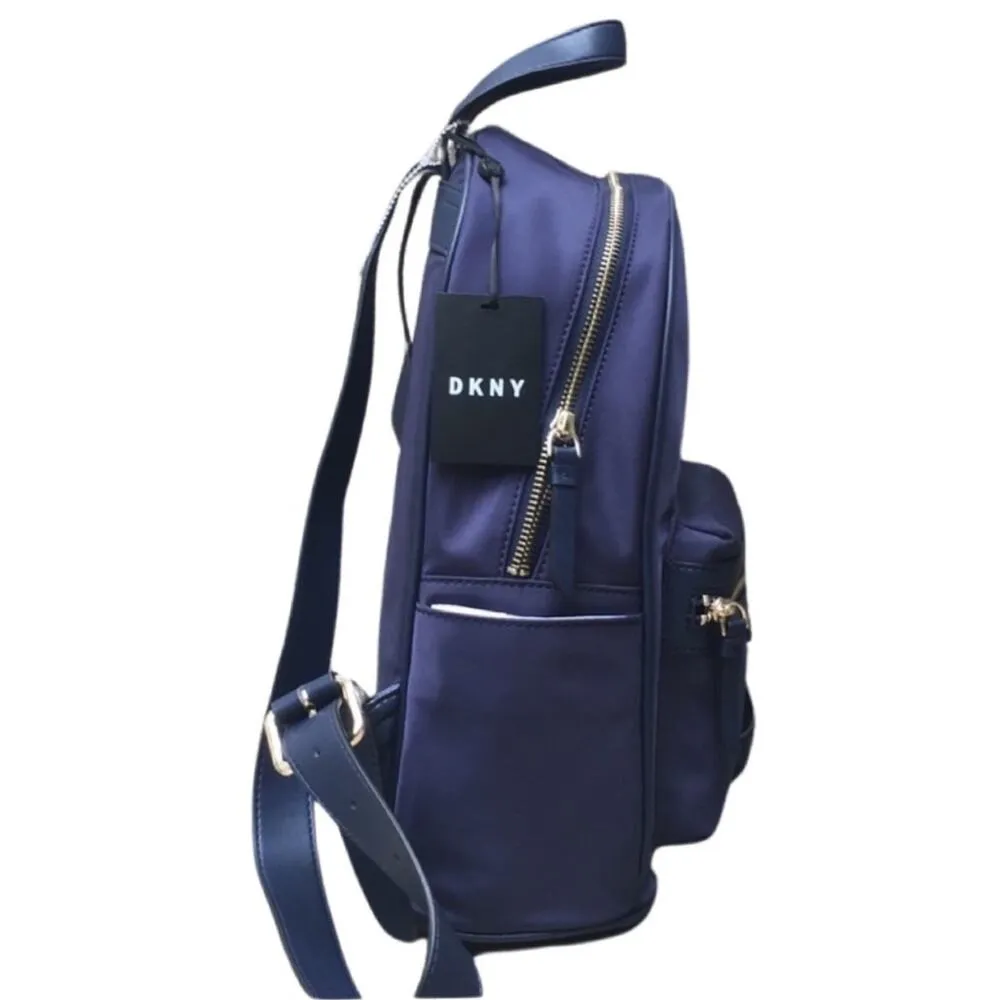 DKNY Navy Blue Back Pack - Image 3