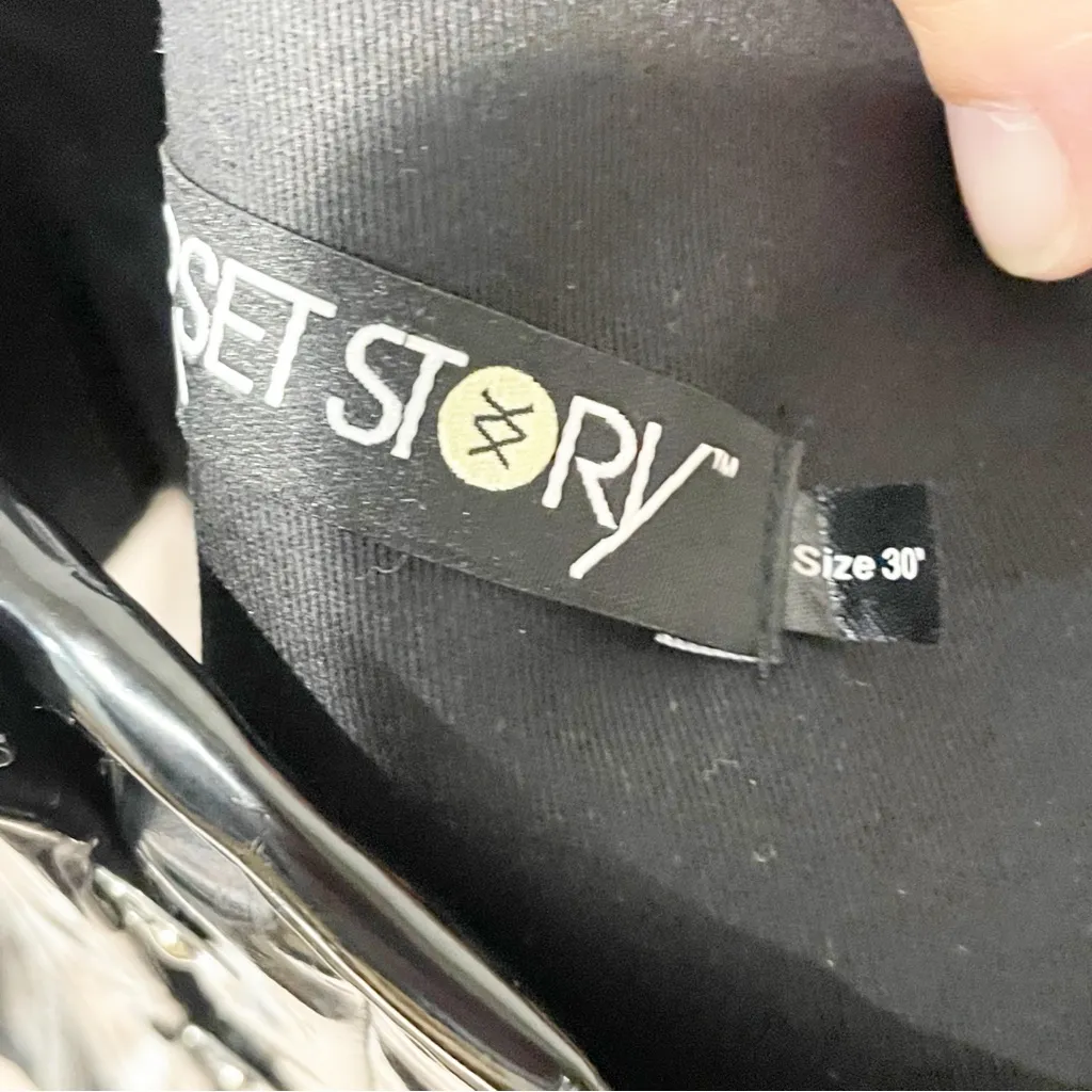 Corset Story 30” BLACK PVC CLASSIC UNDERBUST WAIST TRAINER WITH HIP GORES‎ Size undefined - Image 4