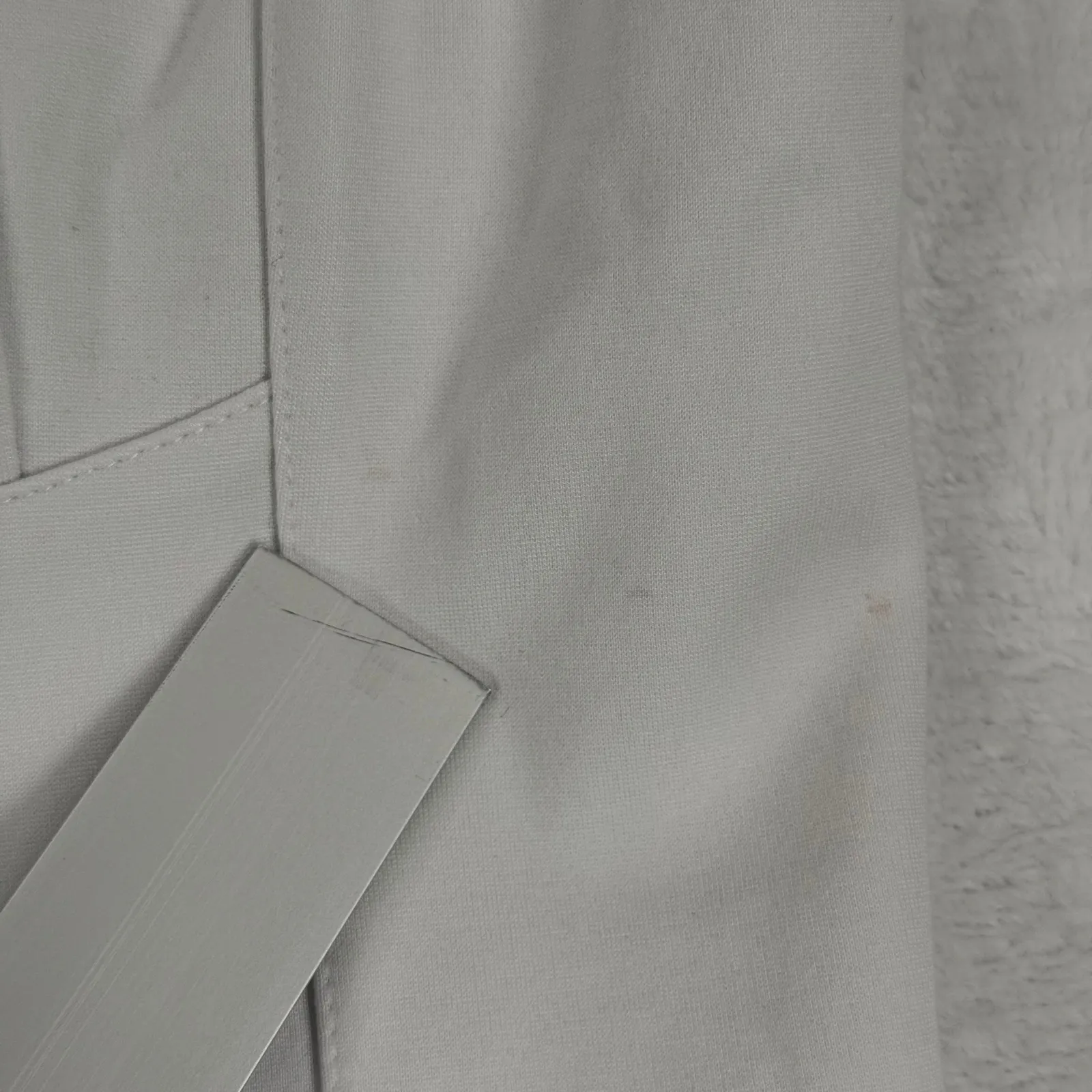 NWT NBD White Bodycon Mini Dress Spaghetti Strap Slit Size M READ - Image 6