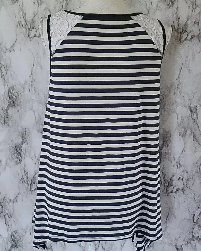 striped tank size small - Image 4