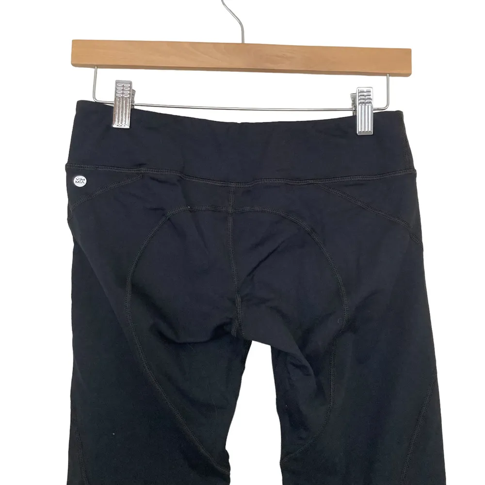 Vimmia Black Leggings Lace Bottom Detail Sz M - Image 7