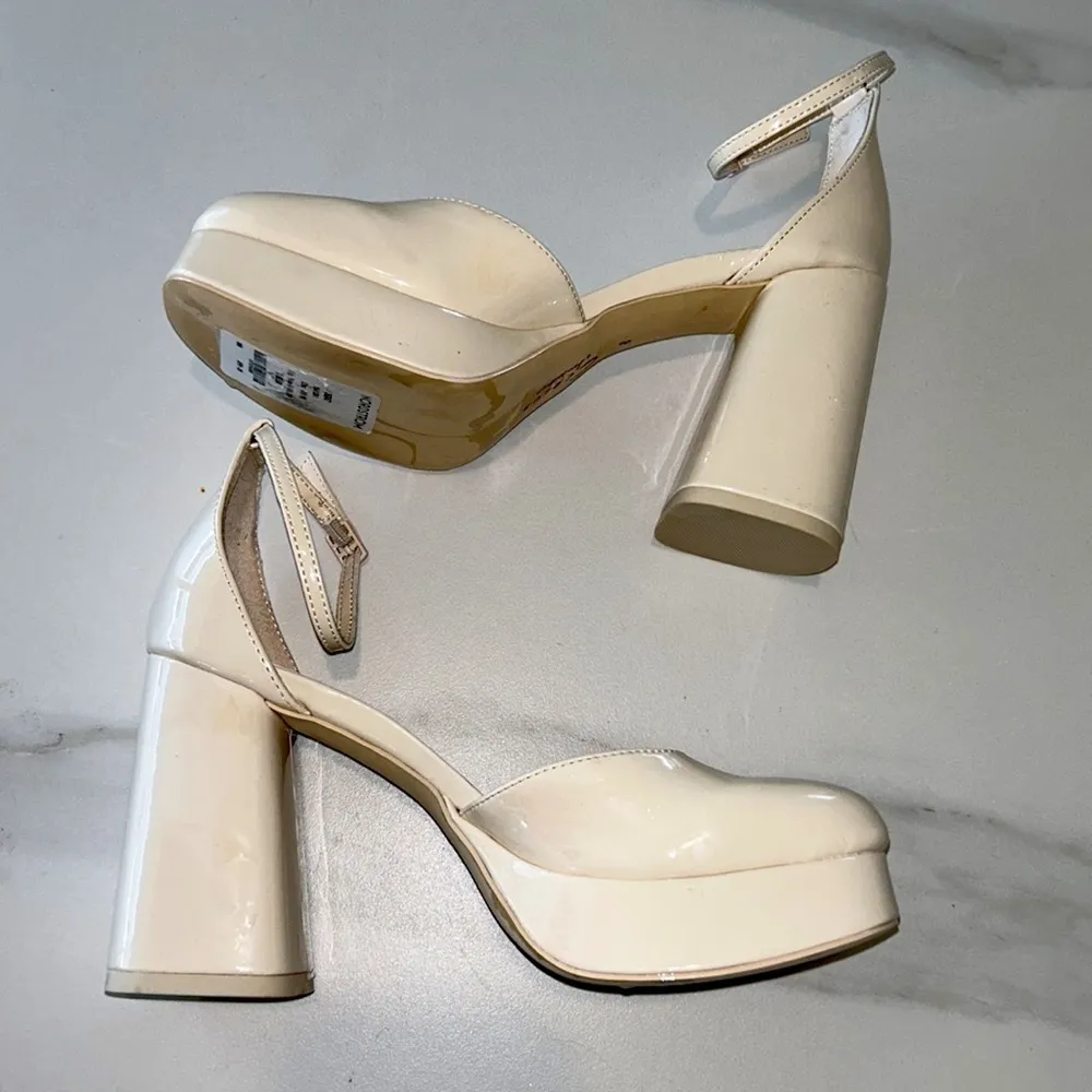 CIRCUS NY BY SAM EDELMAN Rosa Platform Heel Beige Taupe Neutral Monochrome - Image 13