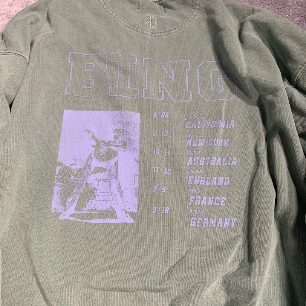 Anine Bing green Crewneck sweatshirt - Image 8