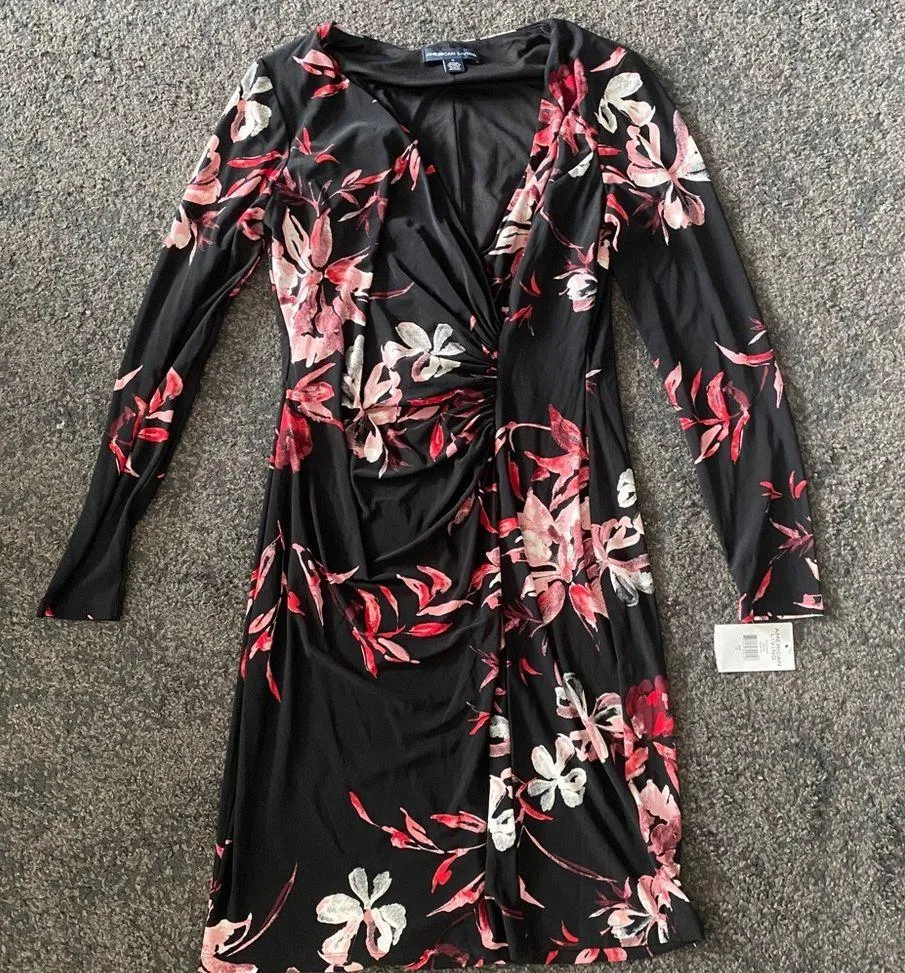 American Living Surplice Floral dress - Image 3