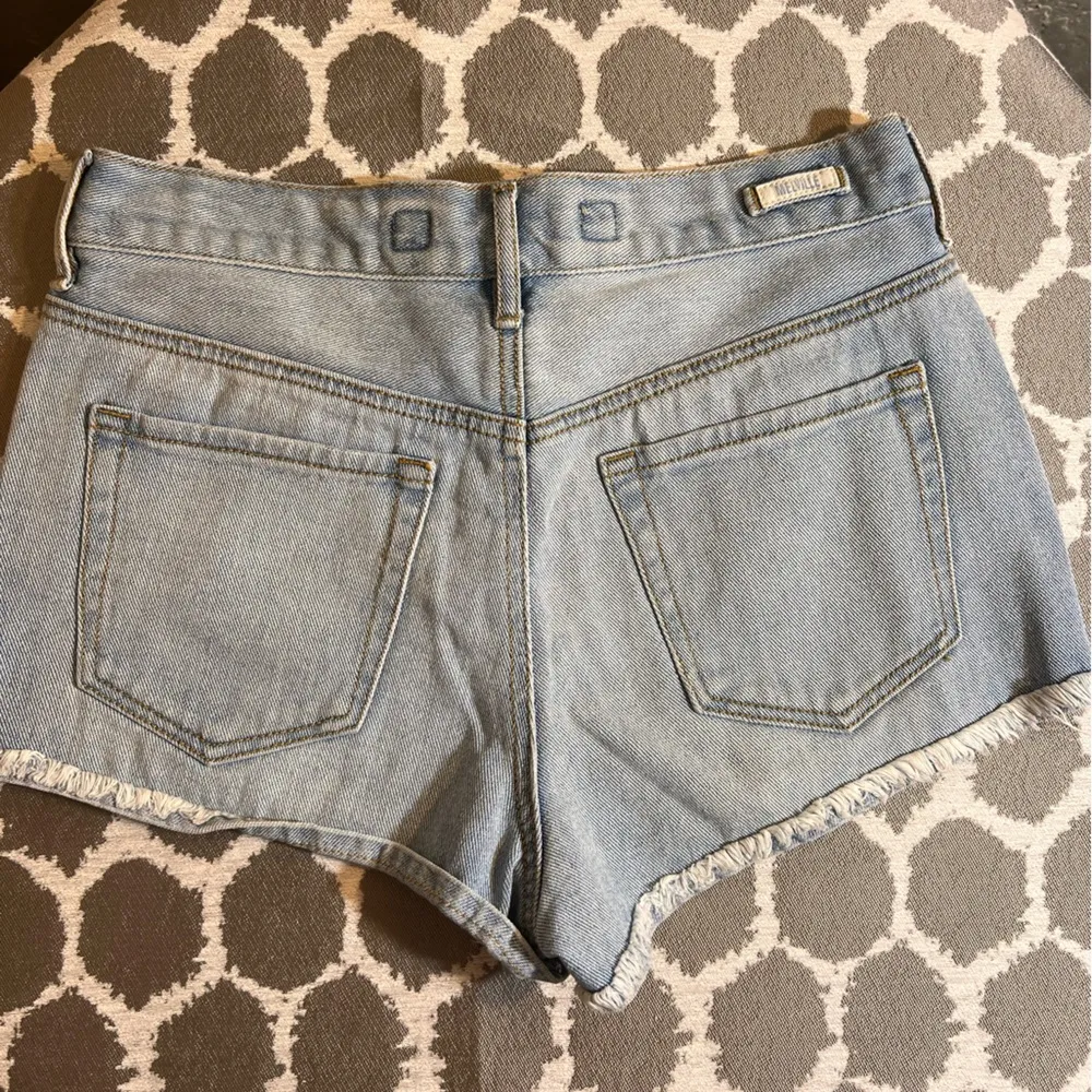 Brandy Melville Blue Jean Shorts Casual Summer Style - Image 5