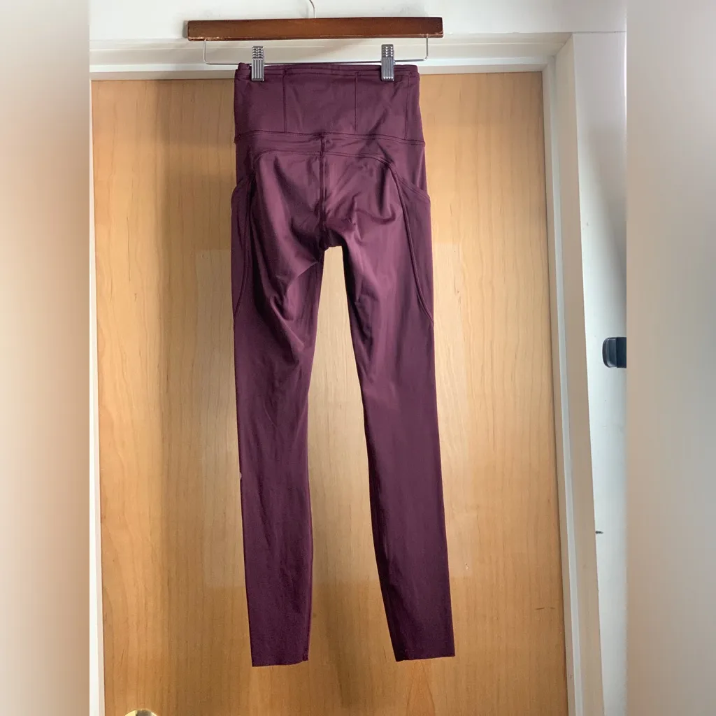 Lululemon Fit and Free Tight II 25” Non Reflective Nulux Leggings.  Size 0 - Image 3