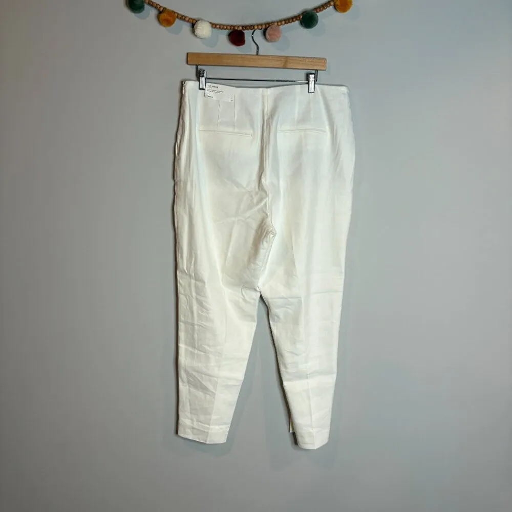 NWT Ann Taylor off white The Ankle Curvy dress pants - Image 4