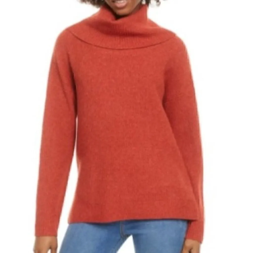 Hippie Rose - Fleetwood Red Cowl Cozy Pullover - L - Image 2