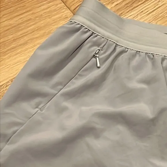 ASICS womens running shorts with built‎ in underwear - Image 2