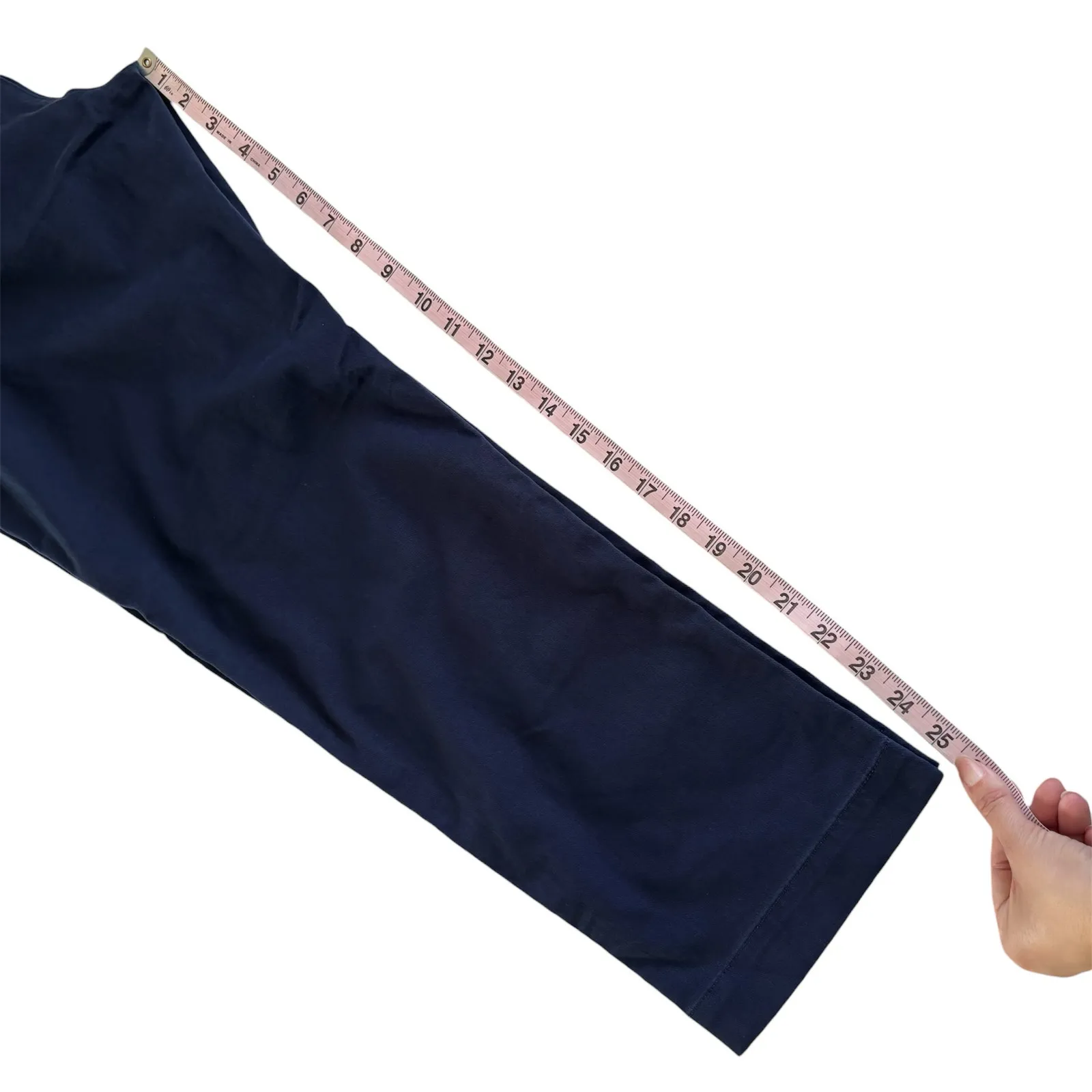 J.CREW High Rise Girlfriend Chino Pants Classic Navy Women’s Petite 10 NWT Blue - Image 8