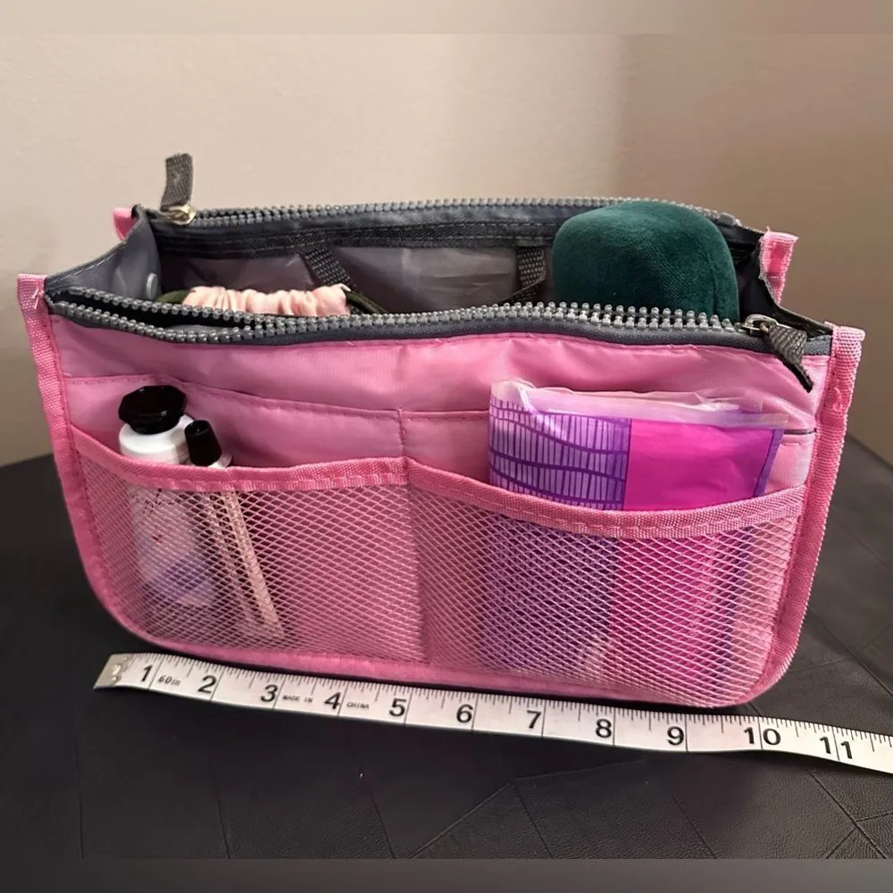 NWOT PINK Bag Insert/Organizer Gray - Image 2