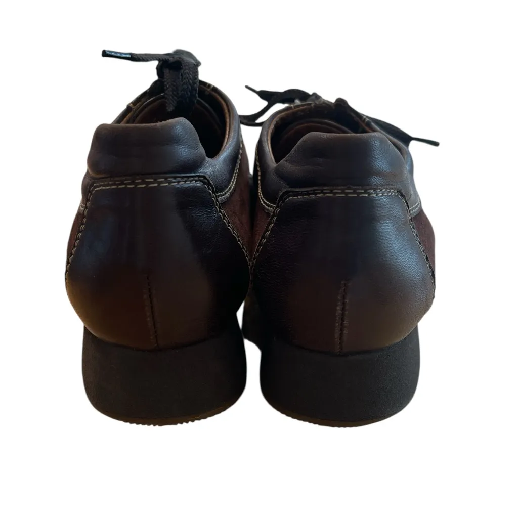 Paul Green Brown Leather Sneakers - Image 4