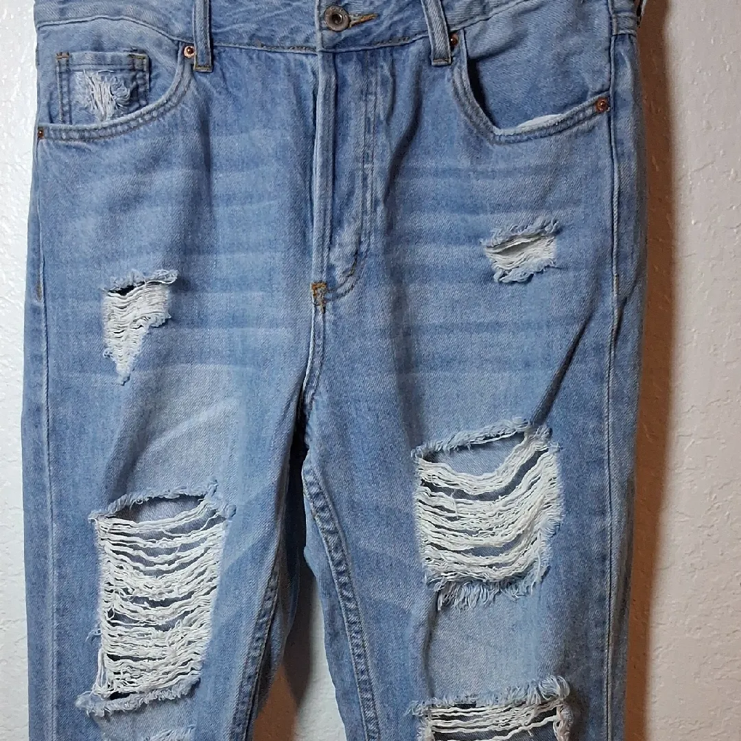 Distressed Blue Jeans‎ Size undefined - Image 2