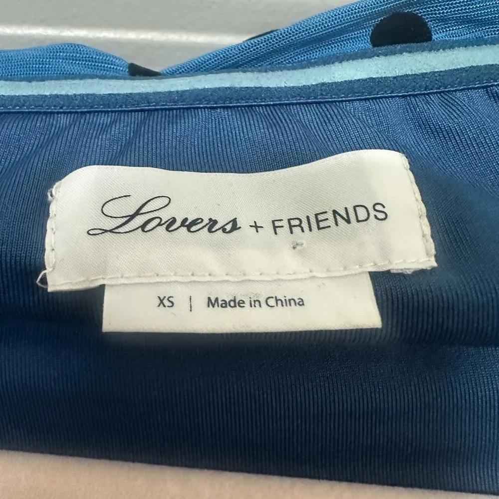 Lovers+ Friends Blue and Black Dotted Bodysuit - Image 3